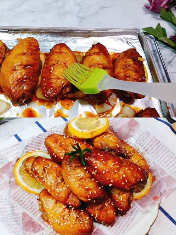黑椒柠香烤鸡翅
