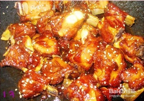 糖醋排骨大全：[2]美食糖醋排骨