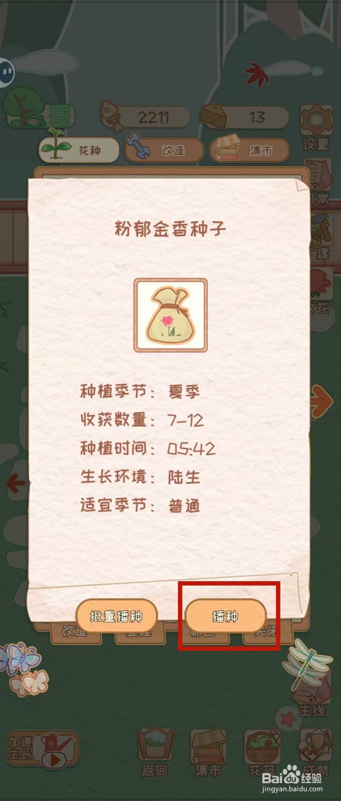 花店物语怎样播种粉郁金香种子