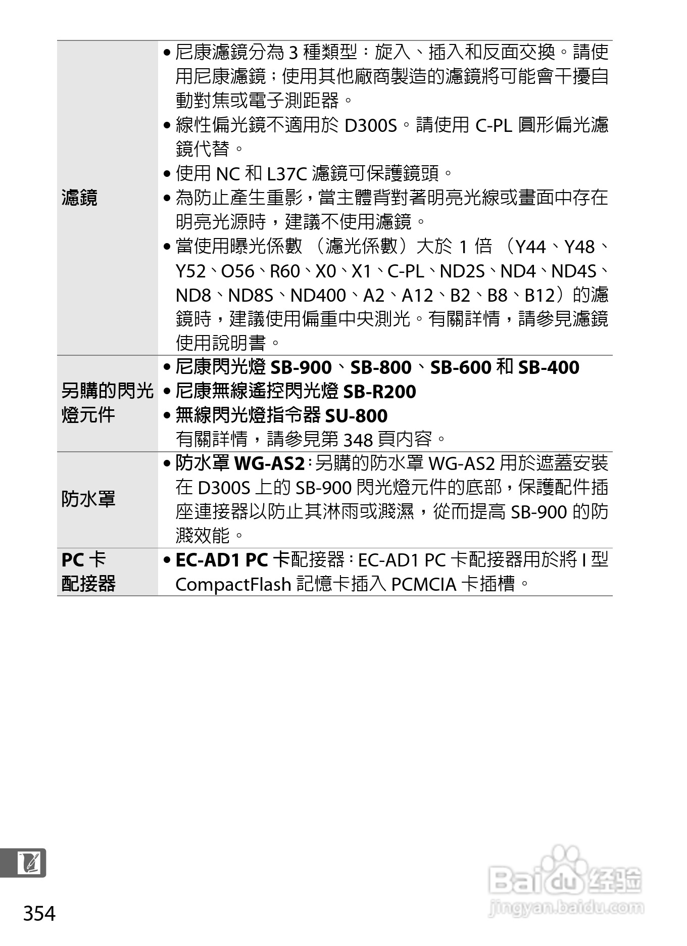尼康D300S数码相机使用说明书:[38]