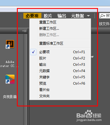 如何使用Adobe Bridge 软件