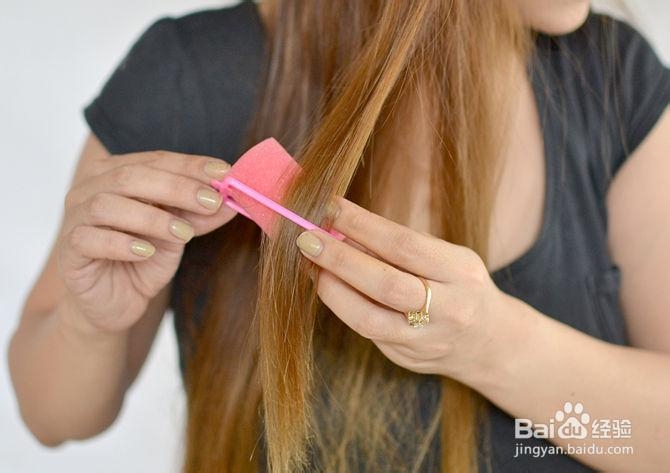 如何 不用直发板拉直头发