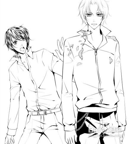 数位板绘制卡通插画教程