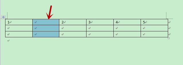 word中怎样在插入表格内添加与删除列？