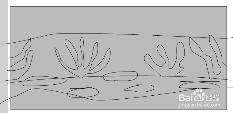 flash绘制海底世界的背景