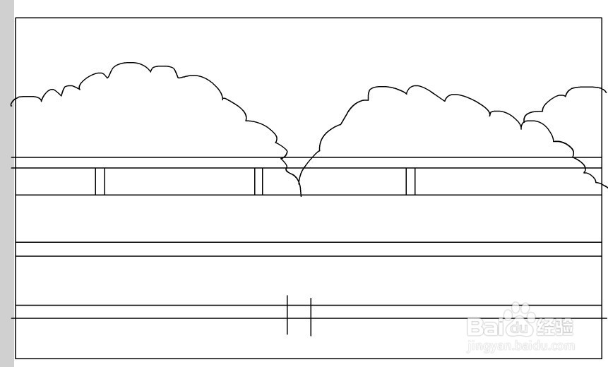 flash制作一个马路街道场景