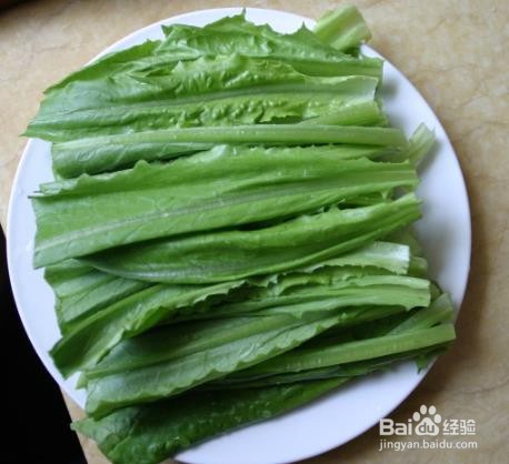 蒜蓉油麦菜的做法
