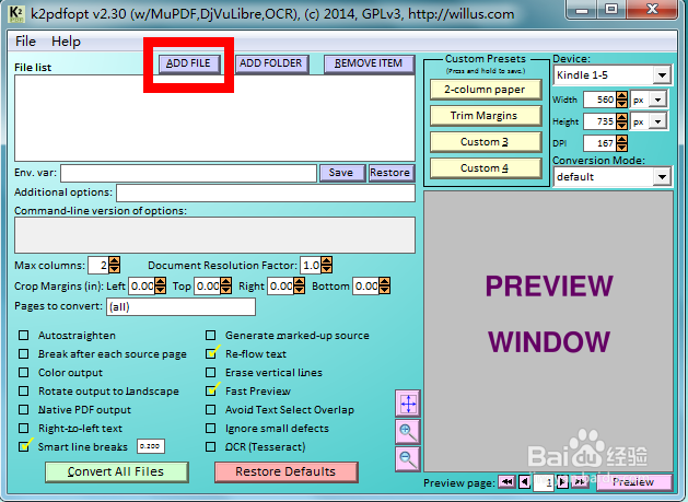 怎么切割PDF文件以满足kindle全屏阅读