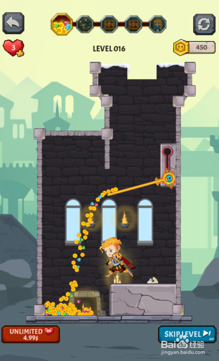 Smart Warrior的LEVEL 016如何过关