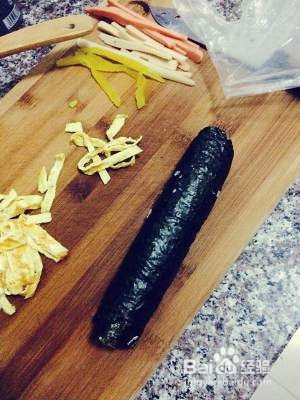 紫菜寿司的制作方法