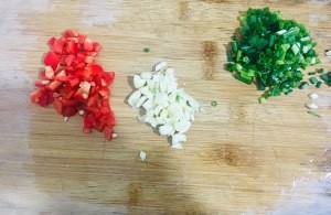 养生保健美食毛豆肉末