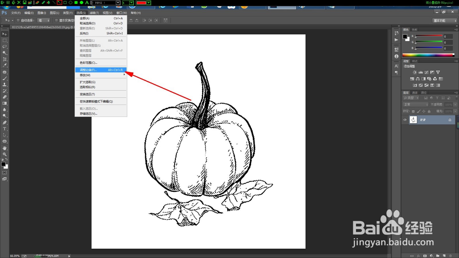 如何把单色位图变为矢量图