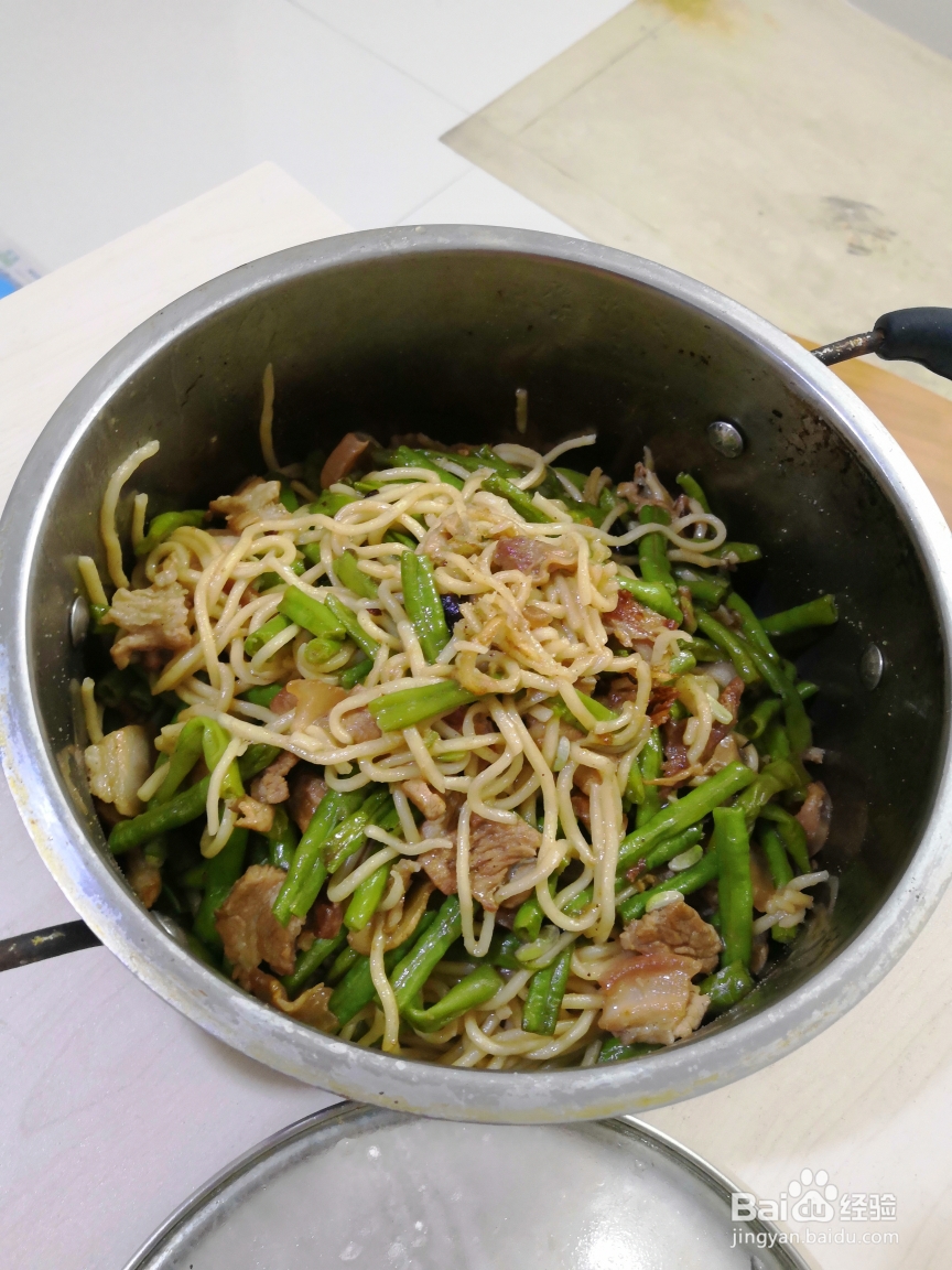 做法详细的豆角焖面