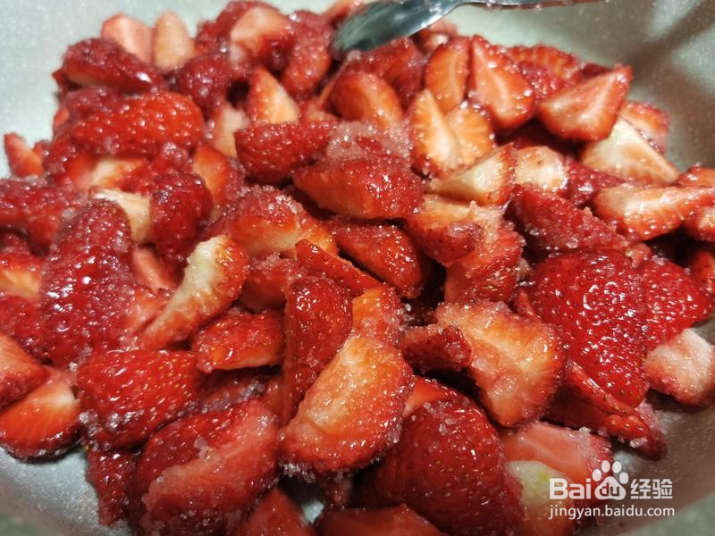 家庭自制草莓 酱的做法