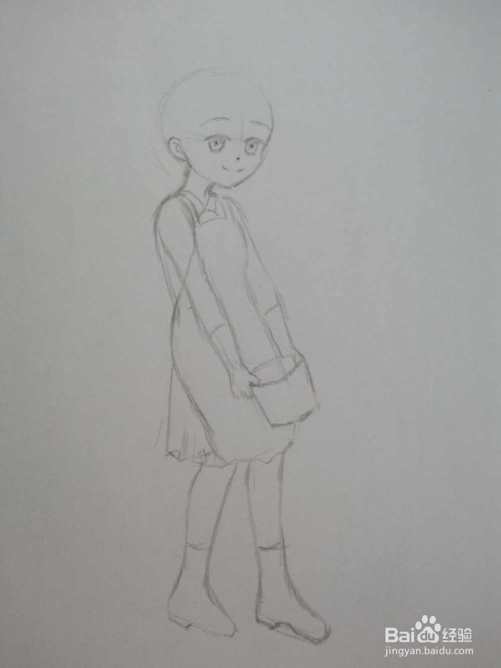 怎么画动漫人物手绘线稿