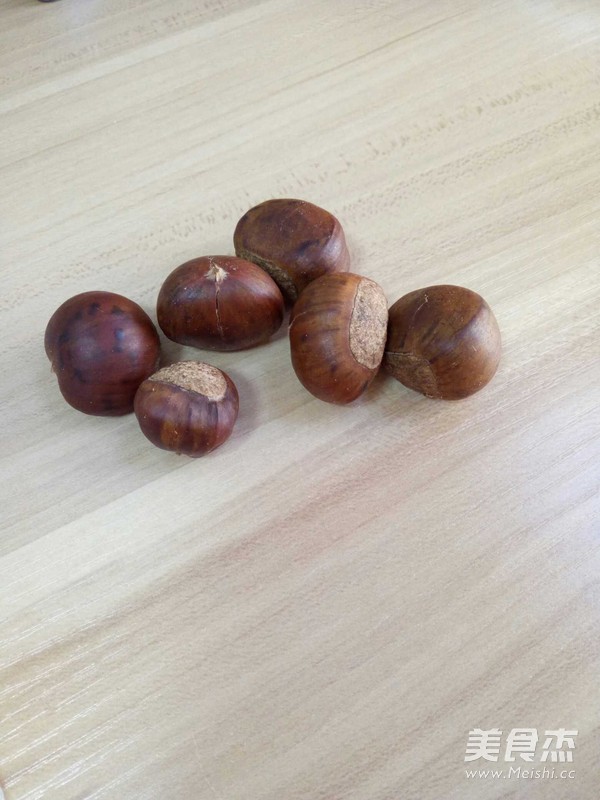 简易剥栗子的做法