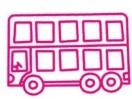 如何快速画一辆双层公交车