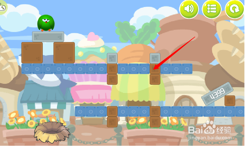 小游戏泡泡鸟历险记4第5关