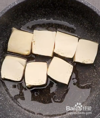 小白菜炒豆腐的做法