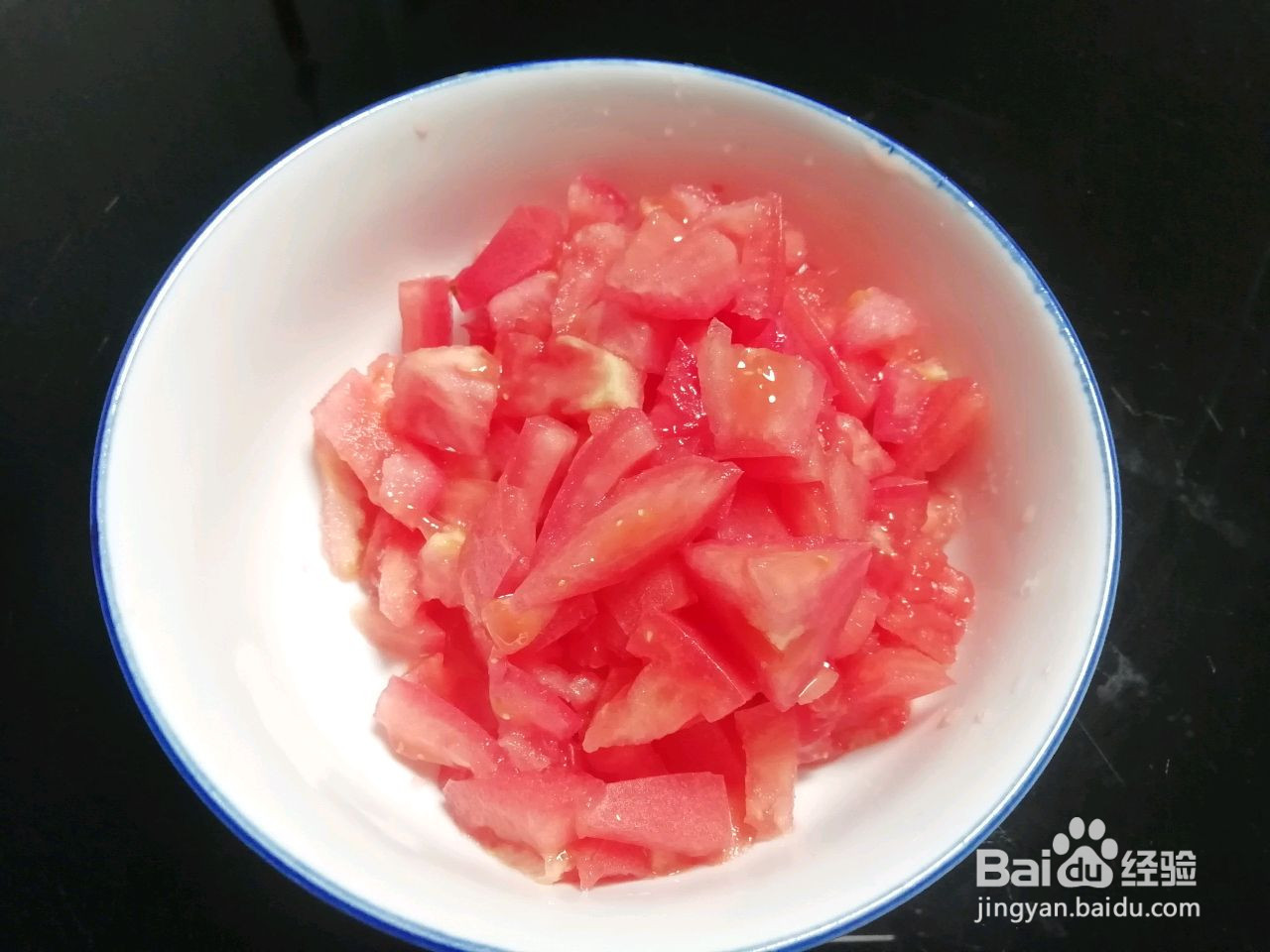 西红柿鸡蛋打卤面的做法