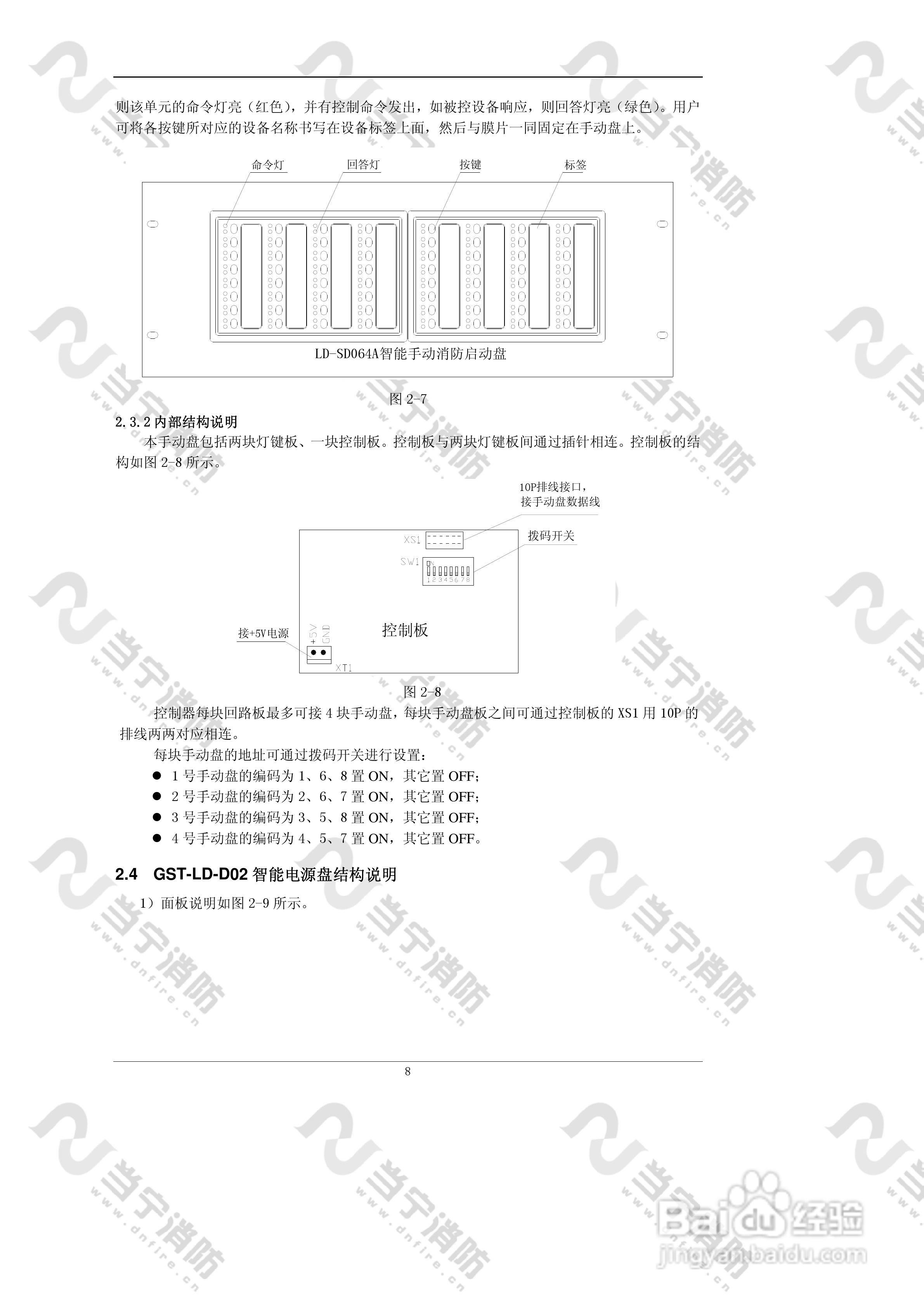JB-QG//QT-GST5000火灾报警控制器（联动型）安装使用:[2]