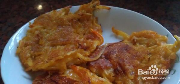 一步步做馋嘴的南瓜土豆饼