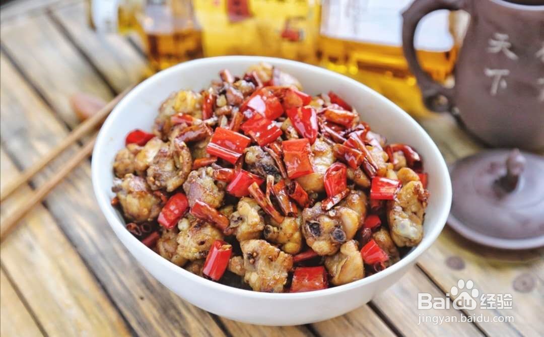 爆炒辣子鸡块