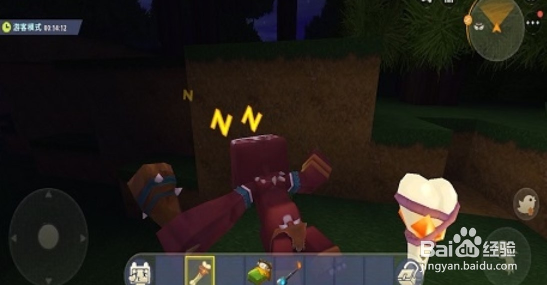 迷你世界怎么驯服野人?