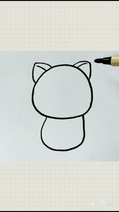 猫的简笔画如何画?