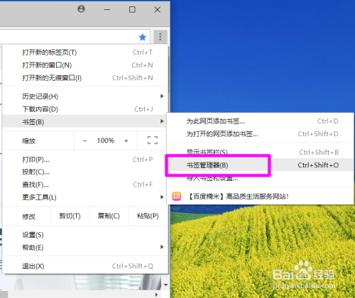 谷歌浏览器如何添加书签以及管理书签?