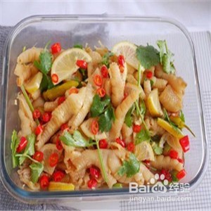 网红酸辣无骨鸡爪的做法