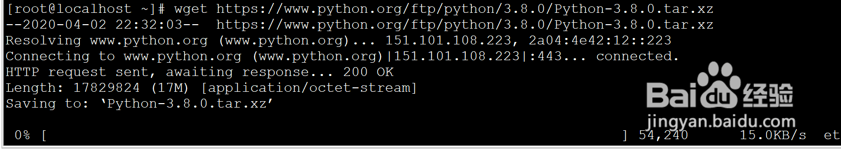 Linux安装python3方法