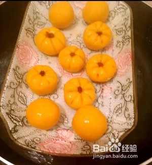 南瓜糯米糍的做法