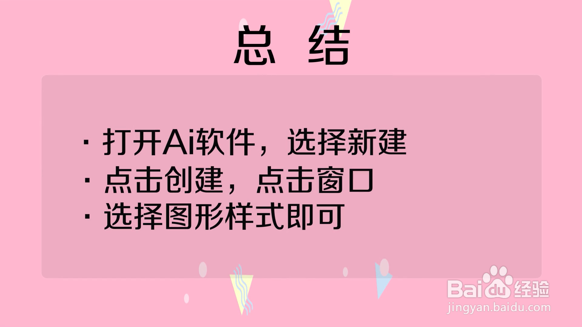 怎样打开Ai中图形样式面板