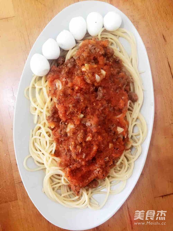 蕃茄牛肉意大利面