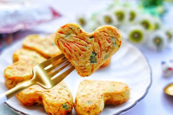 香葱胡萝卜鸡蛋饼