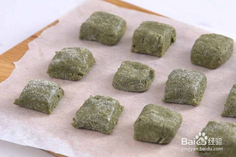 手工抹茶牛奶软糖制作