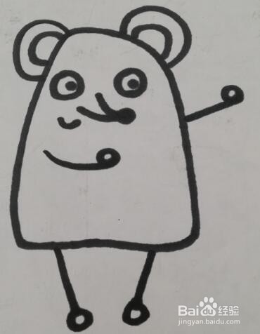 小老鼠的画法 小老鼠的简笔画