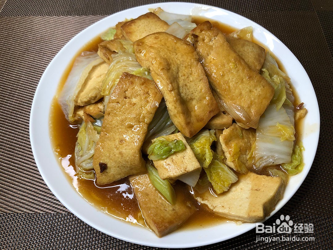 豆腐炖白菜怎么做好吃