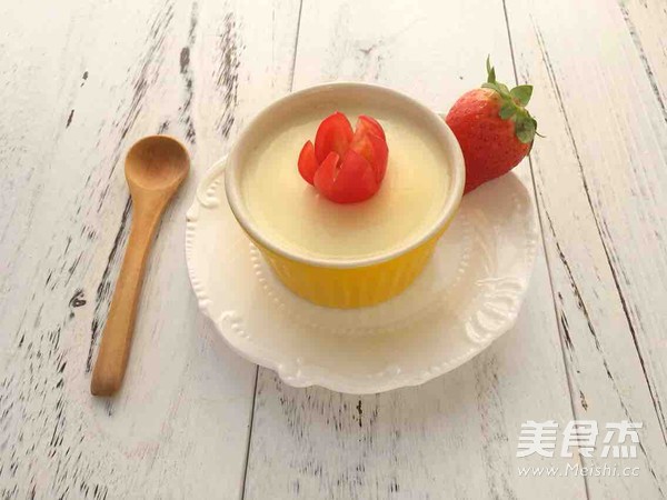 香橙牛奶布丁