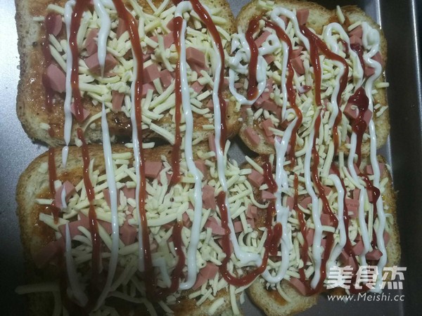 葱香芝士面包片