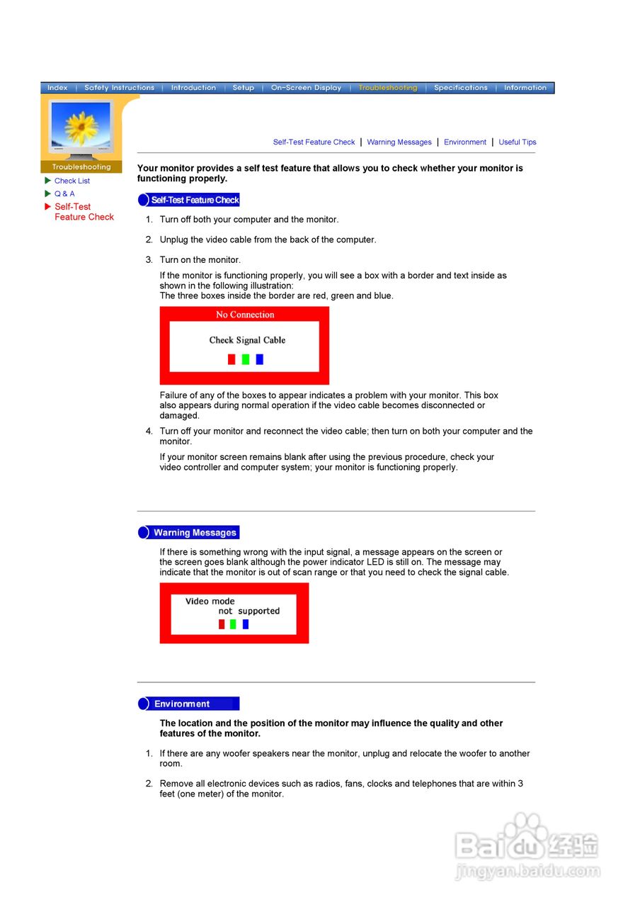三星171P液晶显示器使用说明书:[4]