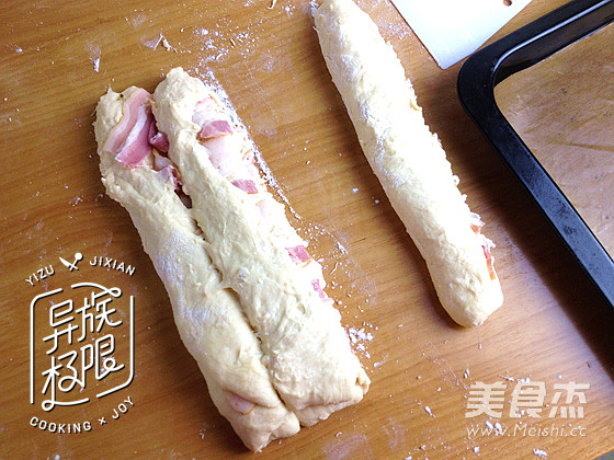 培根面包的做法