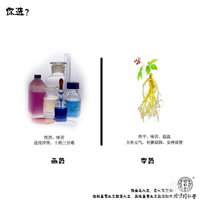 荷叶灰和西药那个效果好？