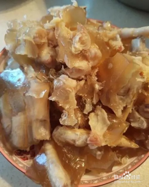 鸡爪皮冻