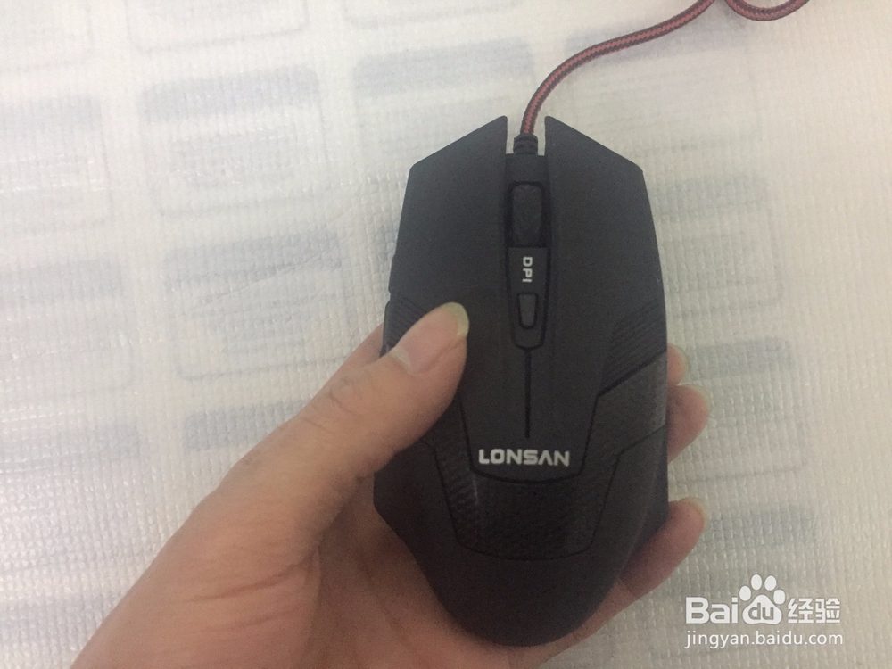 LONSAN/朗森LM-SG500青蜂侠游戏鼠标开箱晒物