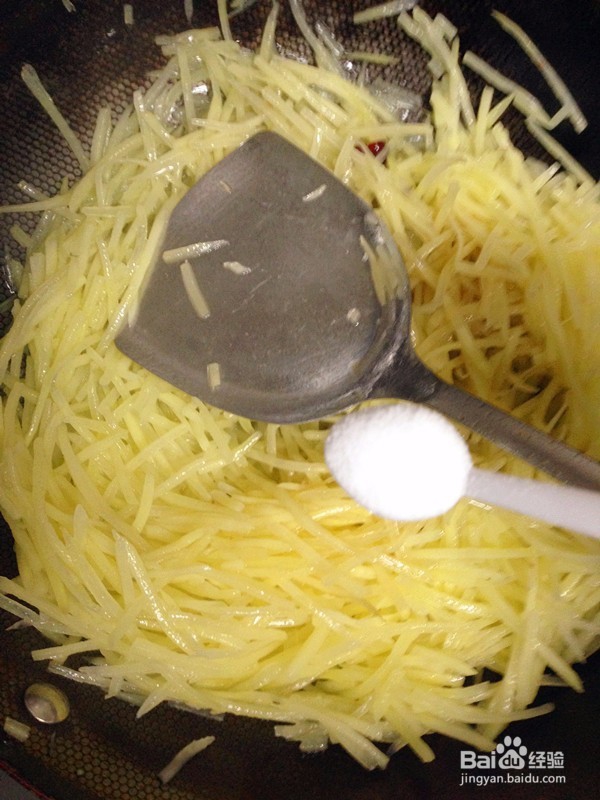 辣炒土豆丝的家常做法