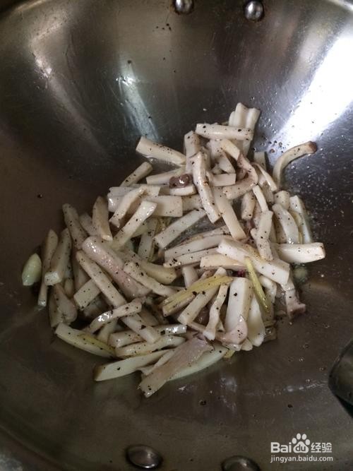 黑胡椒杏鲍菇的做法