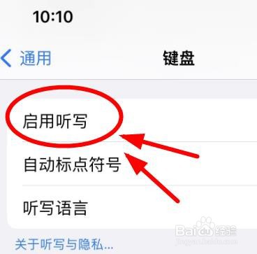 iPhone14如何在键盘这里启用听写