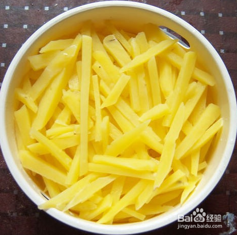 怎么做肯德基薯条